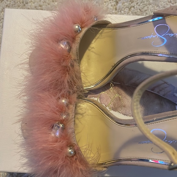 Jessica Simpson Jolinda Lux Feather High-heel sandal - Picture 5 of 13